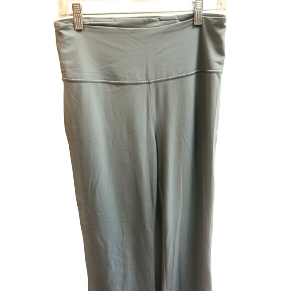 Lululemon Women's size 10 Groove Nulu Super High Rise Flared Pant Green - Picture 6 of 11